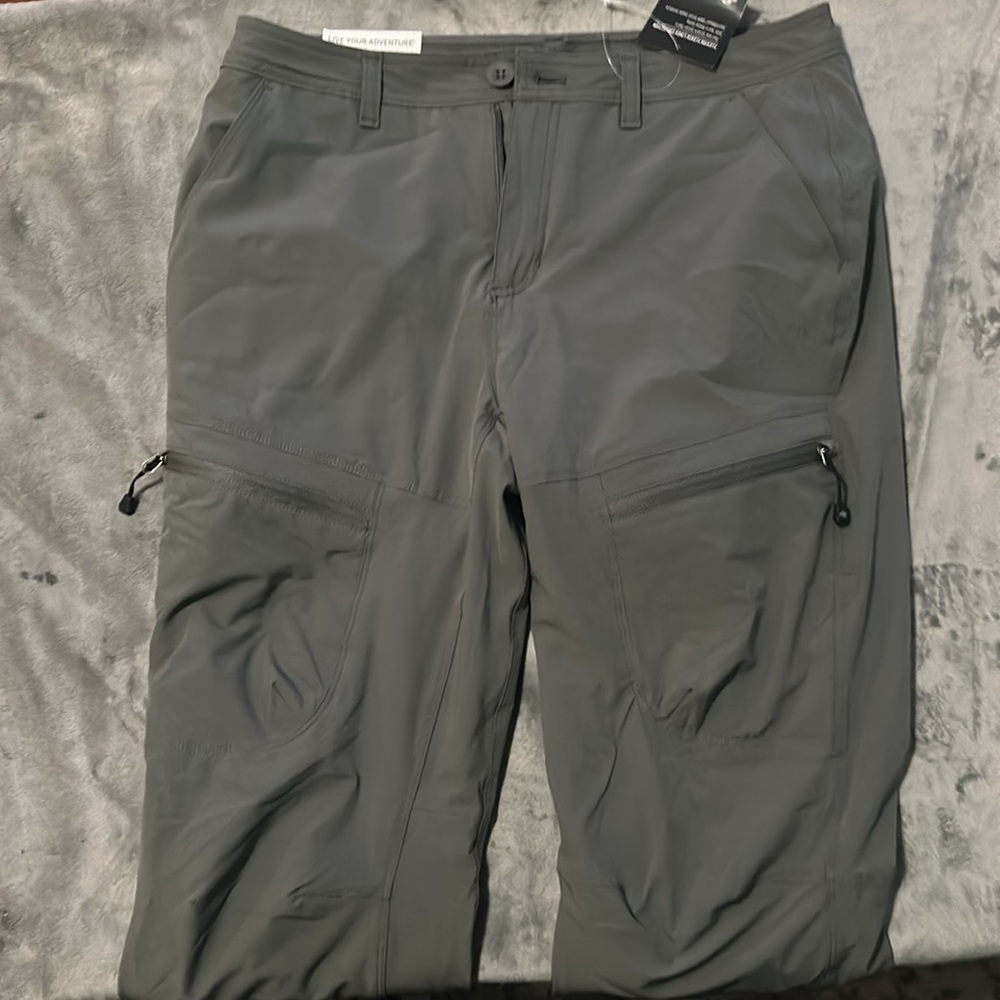 Eddie Bauer Women's Polar 2.0 Fleece Lined Pants Size 6 waist 15.5 in. Inseam 31